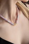 Heliophilia Silver Collar KL-0877 Multicolor con Colgante de Metal